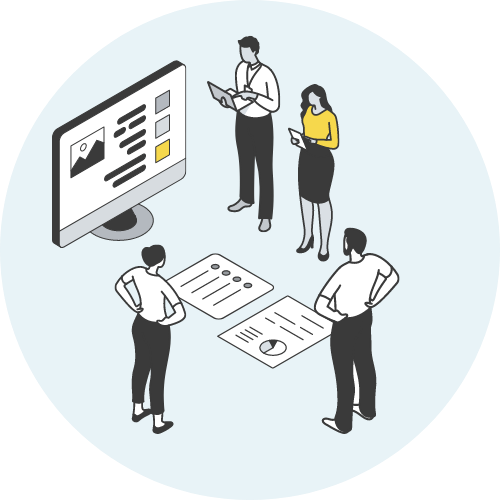他社の開発動向を
リアルタイムで見る